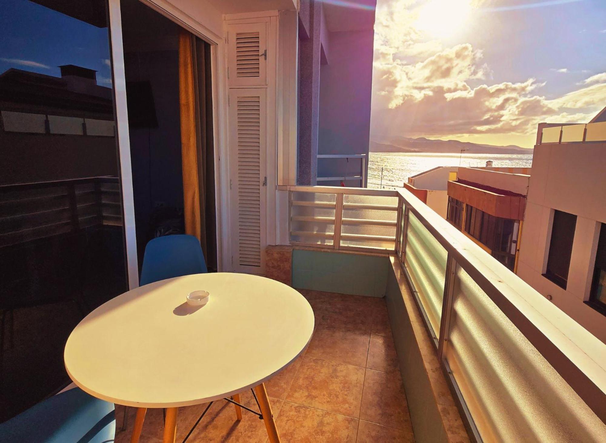 Casita Canaria Playa Beachfront Access & Lateral Ocean View With Terrace Las Palmas de Gran Canárias Exterior foto